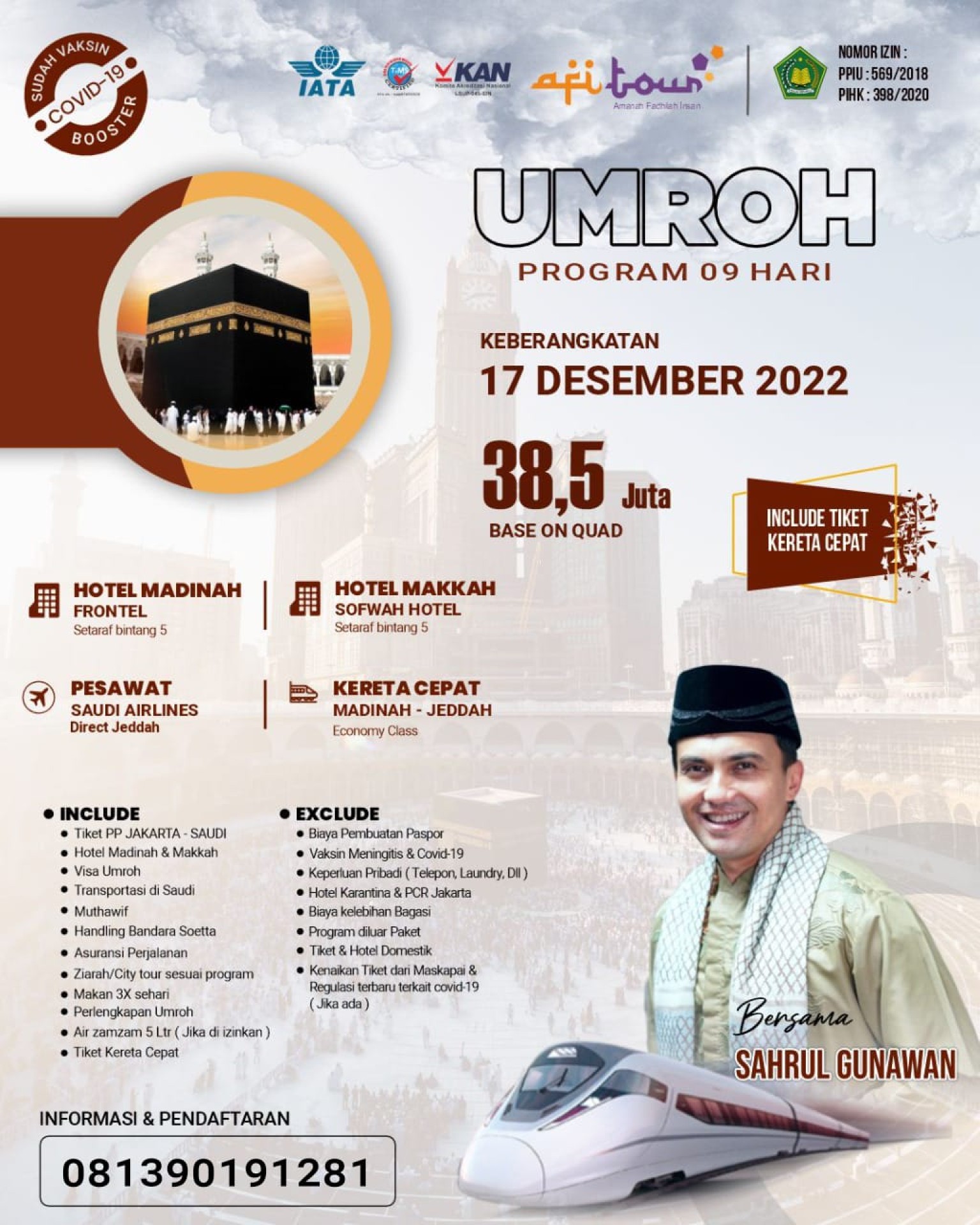AFI TOUR - Umroh dan Haji Plus