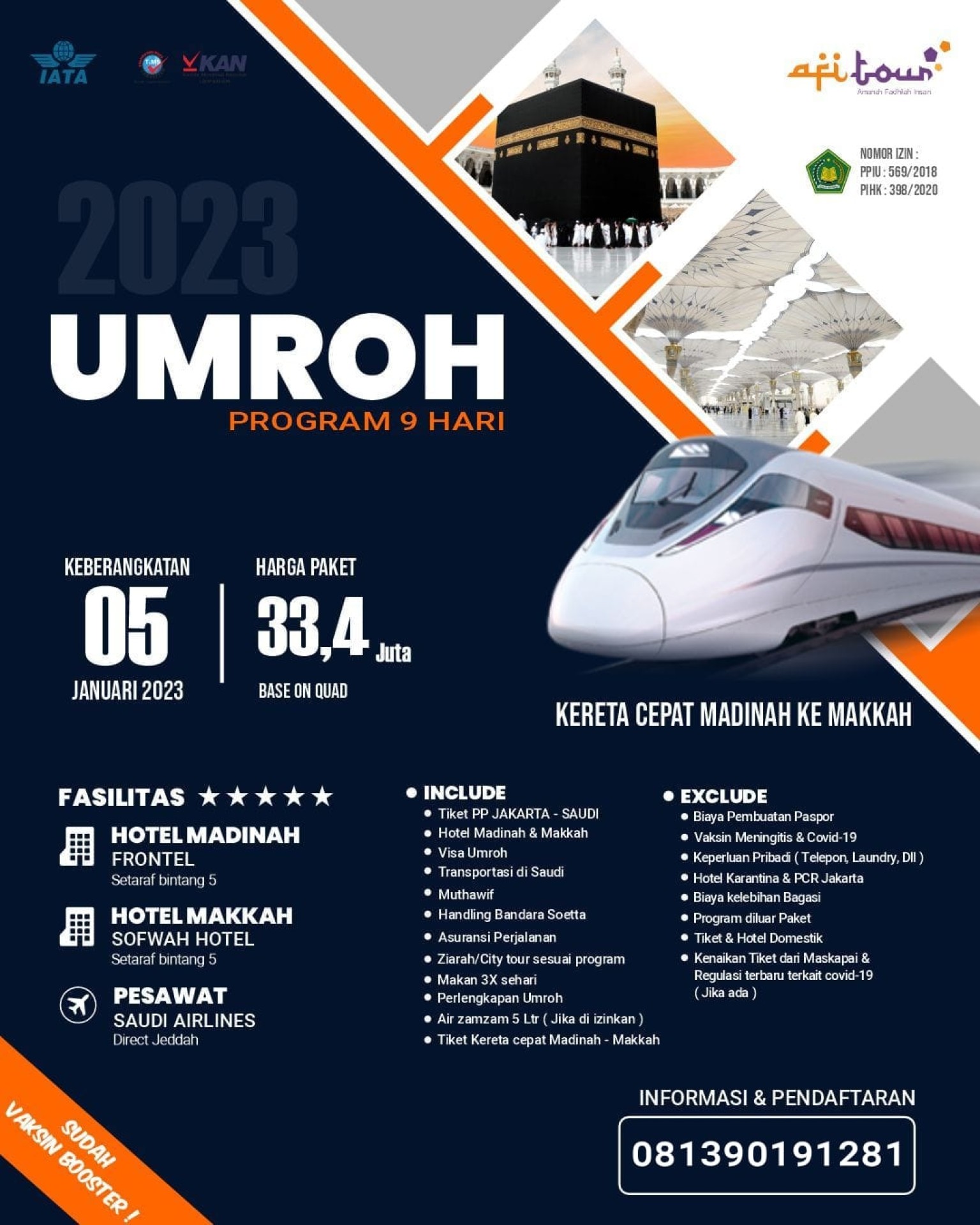 AFI TOUR - Umroh dan Haji Plus